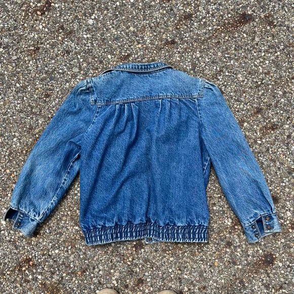 80S SERGIO VALENTE DENIM COAT - Picture 3 of 4